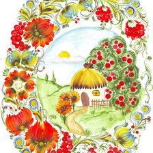 Схема вышивки «Українські мотиви»