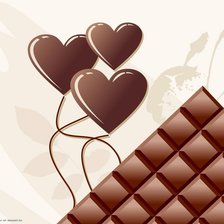 Оригинал схемы вышивки «шоколадная любовь» (№584152)