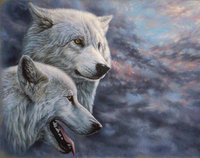 Волки - животные, волк - оригинал