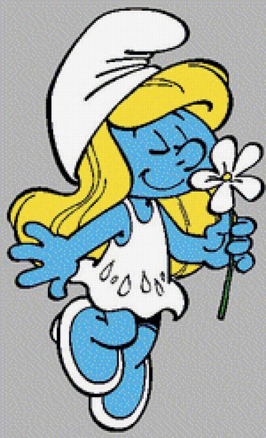 Смурфетта - смурфики, смурфетта - предпросмотр