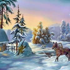 Зимний пейзаж