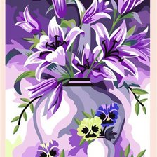 Схема вышивки «Лилии»