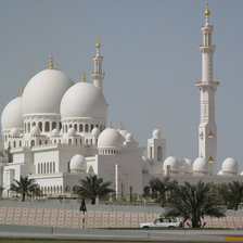 Схема вышивки «мечеть ОАЭ»