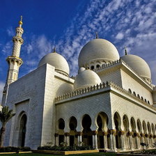 Схема вышивки «мечеть сауд арав»