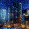 Предпросмотр схемы вышивки «ночной город» (№584630)
