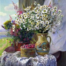 Схема вышивки «натюрморт»