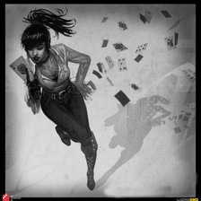 Схема вышивки «Gray Matter Саманта»