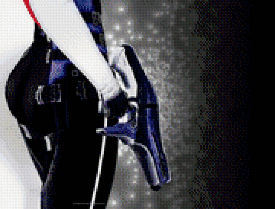 Ария Т'Лоак - игра, mass effect, азари, пистолет, оружие - предпросмотр