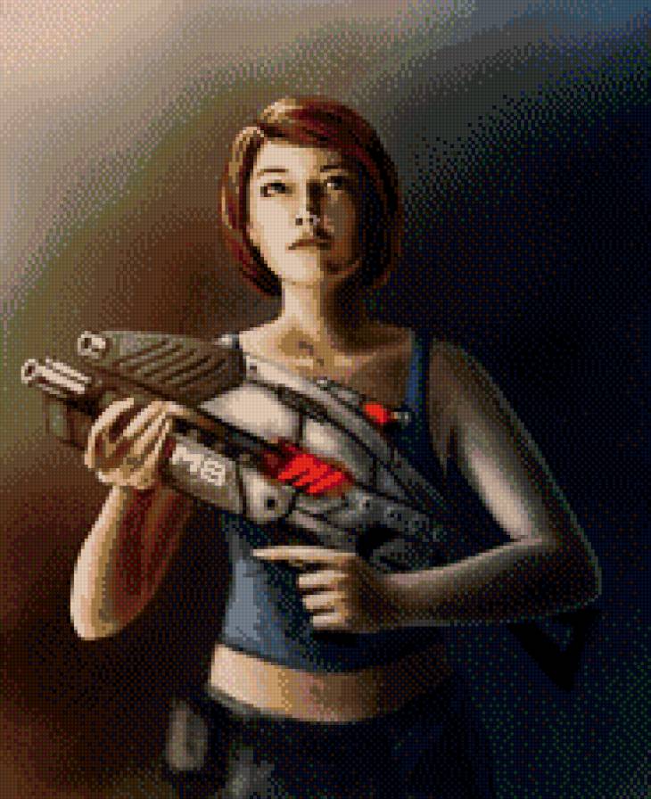 Коммандор Шепард - mass effect, женщина, игра - предпросмотр