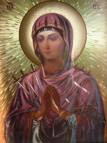 Семистрельная икона божьей матери - оригинал