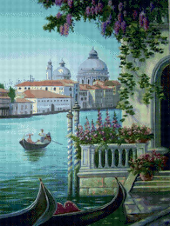 Венеция. - пейзаж - предпросмотр