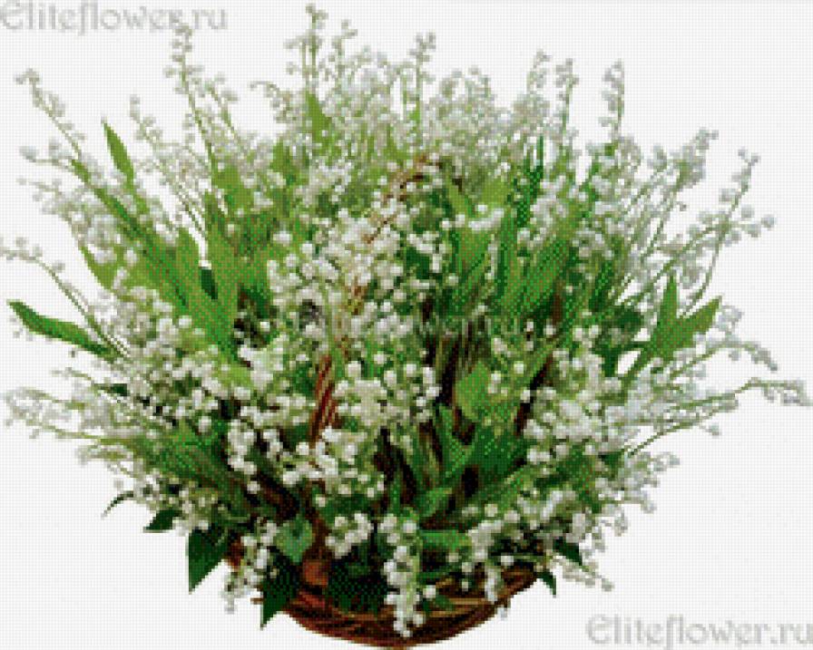 4 - цветы, ландыши - предпросмотр