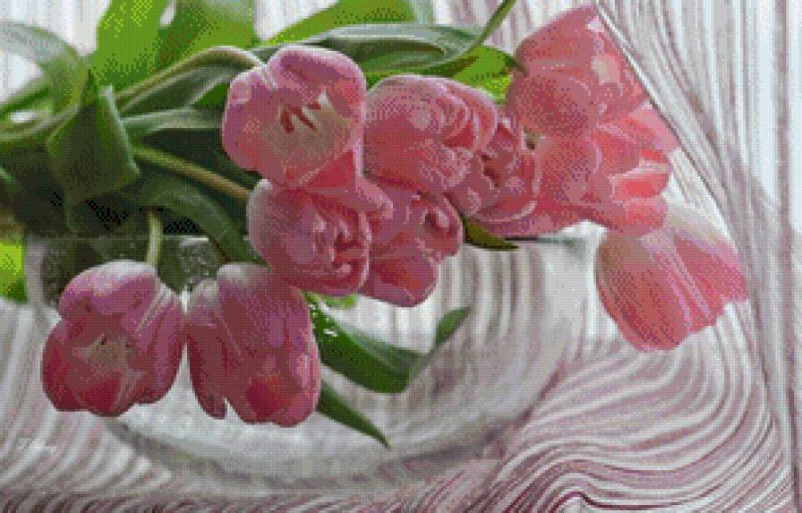 тюльпаны - тюльпаны, цветы, натюрморт - предпросмотр