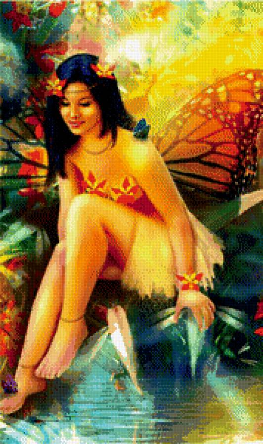 №585468 - фэнтэзи.девушка - предпросмотр