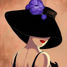 Схема вышивки «Красота женщины»