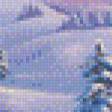 Предпросмотр схемы вышивки «зимний пейзаж» (№585948)