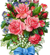 Схема вышивки «Букет цветов»