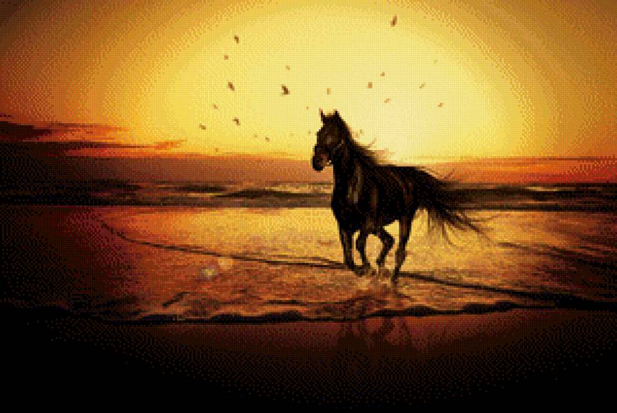 лошадь - предпросмотр