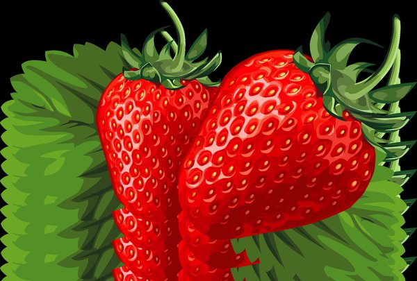 33 - ягоды, клубника - оригинал