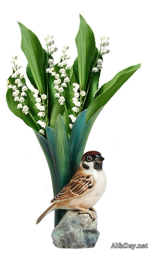 54 - ландыши, цветы - оригинал