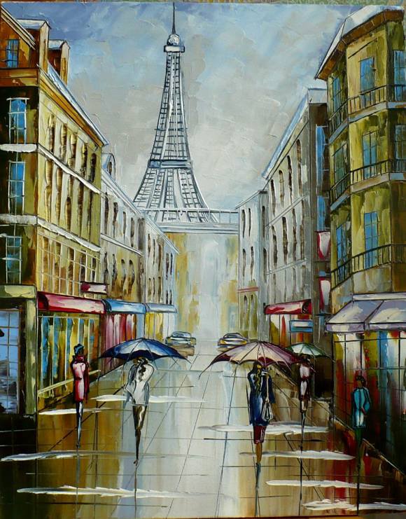 Улица Парижа - оригинал