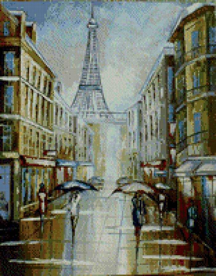 Улица Парижа - предпросмотр