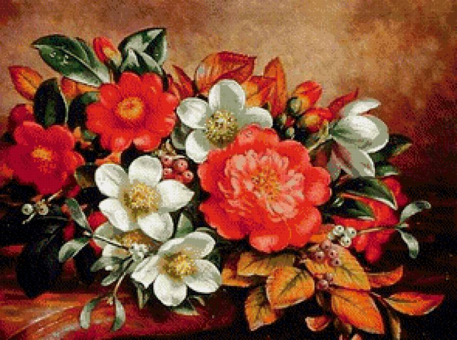 Букет красивый - цветы - предпросмотр