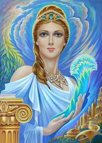 Богиня - богиня, женщина - оригинал