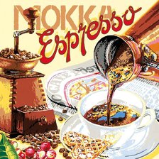 Оригинал схемы вышивки «Кофе Еспрессо» (№586864)