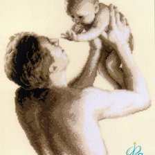 папа и малыш