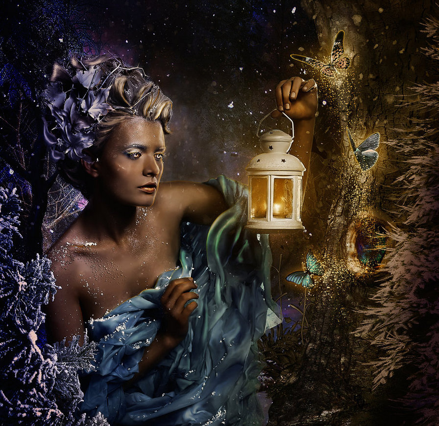 сказка - девушка - оригинал