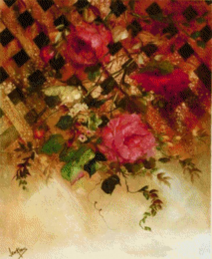 Gary Jenkins - roze w malarstwie - предпросмотр