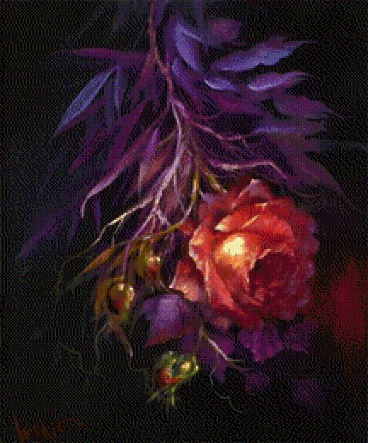 Gary Jenkins - roze w malarstwie - предпросмотр