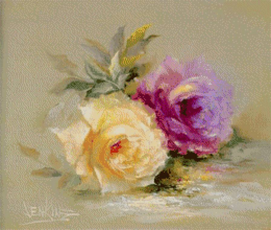 Gary Jenkins - roze w malarstwie - предпросмотр