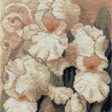 Схема вышивки «Ирисы»