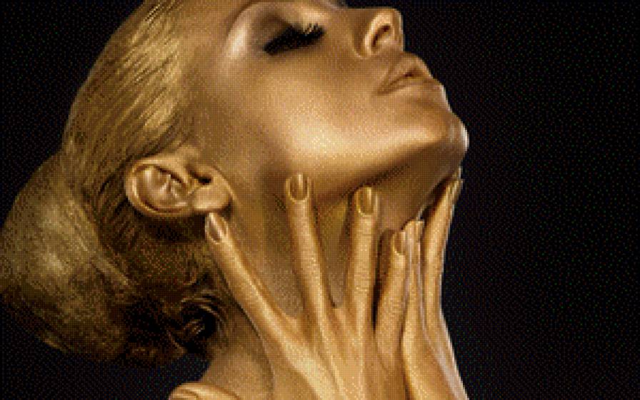 Блондинка - девушка, она - предпросмотр