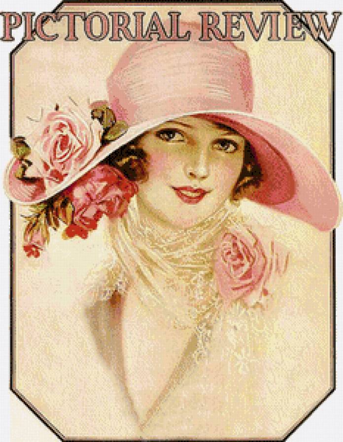 ретро портрет - девушка, ретро, портрет - предпросмотр