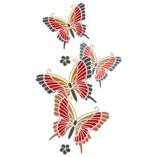 Оригинал схемы вышивки «бабочки» (№588313)