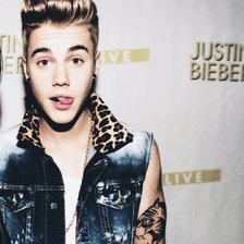 Схема вышивки «Justin Bieber»