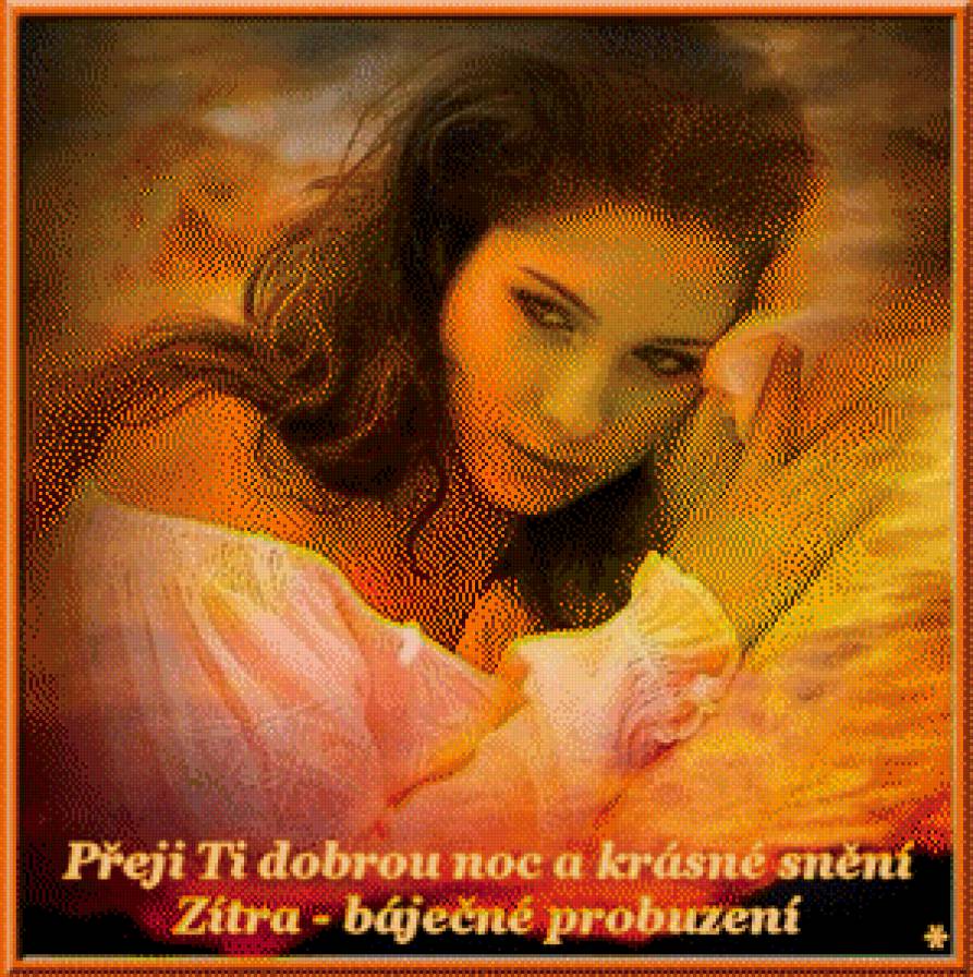 Гадание - девушка, отражение - предпросмотр