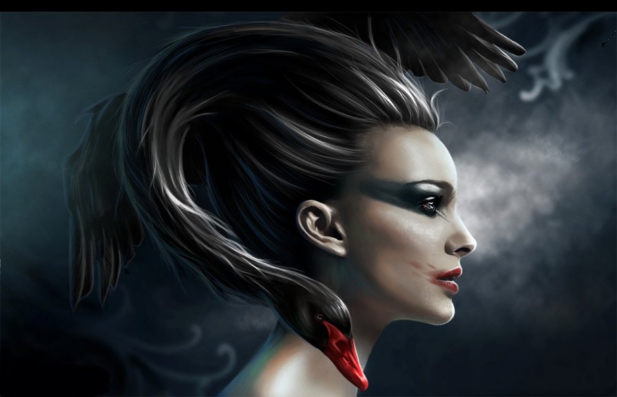 Чёрный лебедь - лебедь, женщина - оригинал