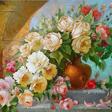 Схема вышивки «букет»