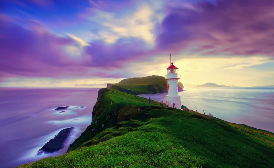 маяк - природа - оригинал