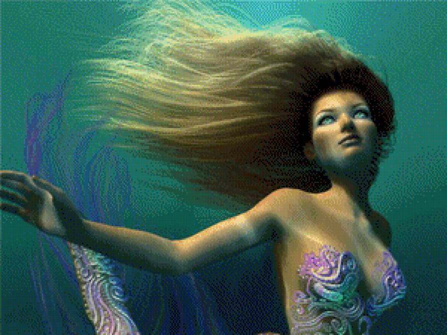 русалочка - русалка - предпросмотр