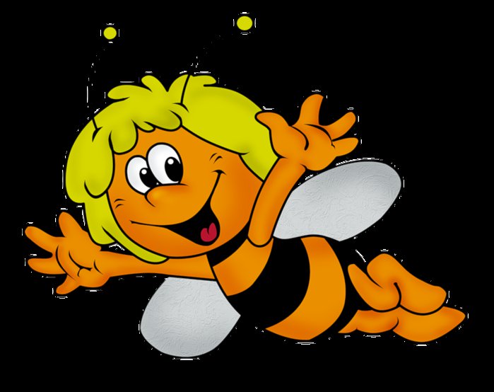 Пчелка Майя - мультфильм, пчела - оригинал