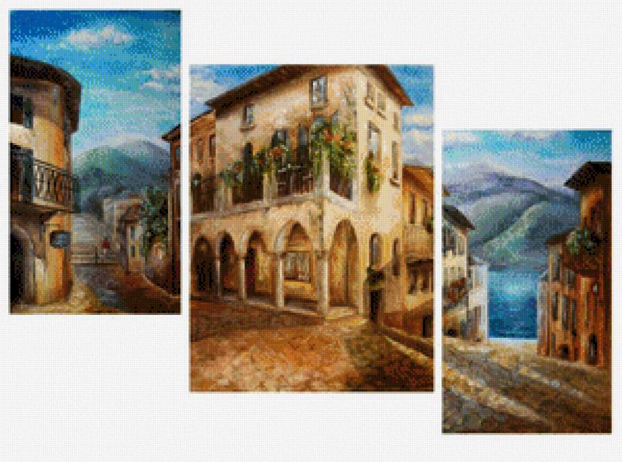 Испанский полдень. Триптих - триптих - предпросмотр