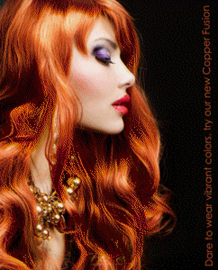 Рыжеволосая девушка - девушка - предпросмотр