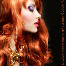 Схема вышивки «Рыжеволосая девушка»