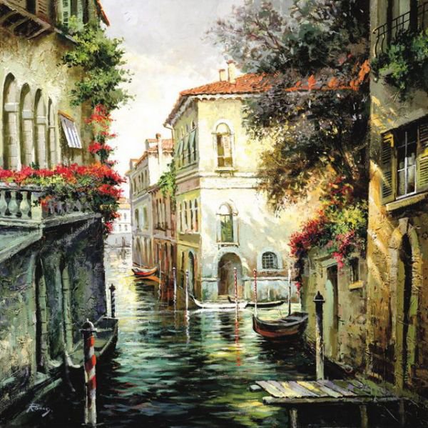 Венеция - венеция, пейзаж, город, природа - оригинал