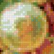 Предпросмотр схемы вышивки «персики и виноград» (№590113)